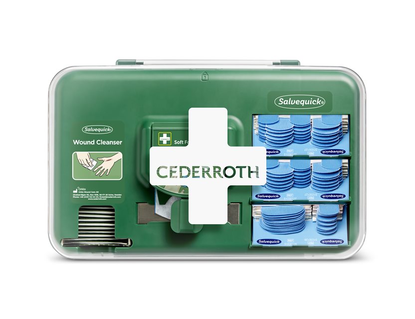 hovdedbilde_Cederroth Wound Care Dispenser Blue